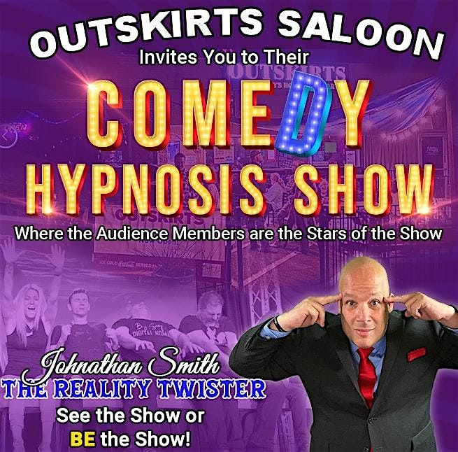 Comedy Hypnosis Show with Johnathan Smith aka The Reality Twister