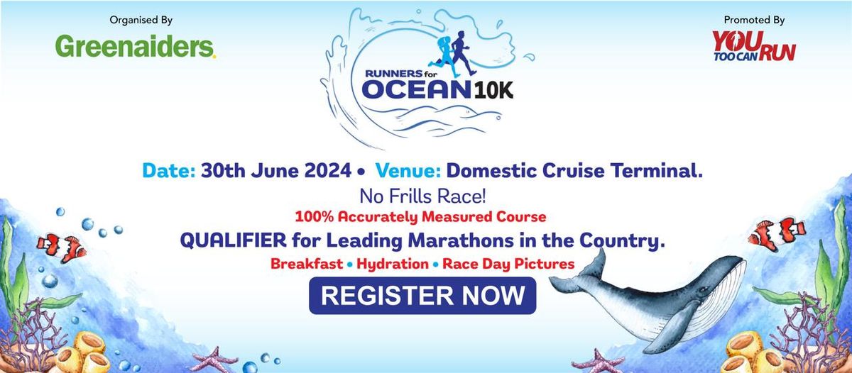 Runners for Oceans 10k Run