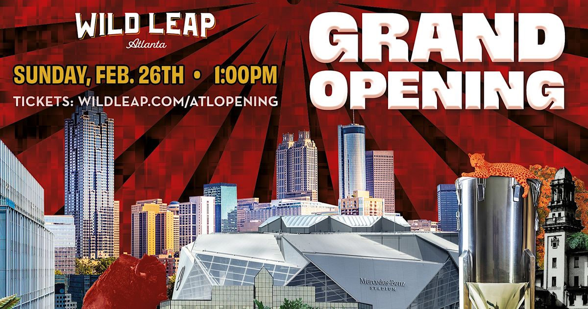 Wild Leap Atlanta Grand Opening Celebration
