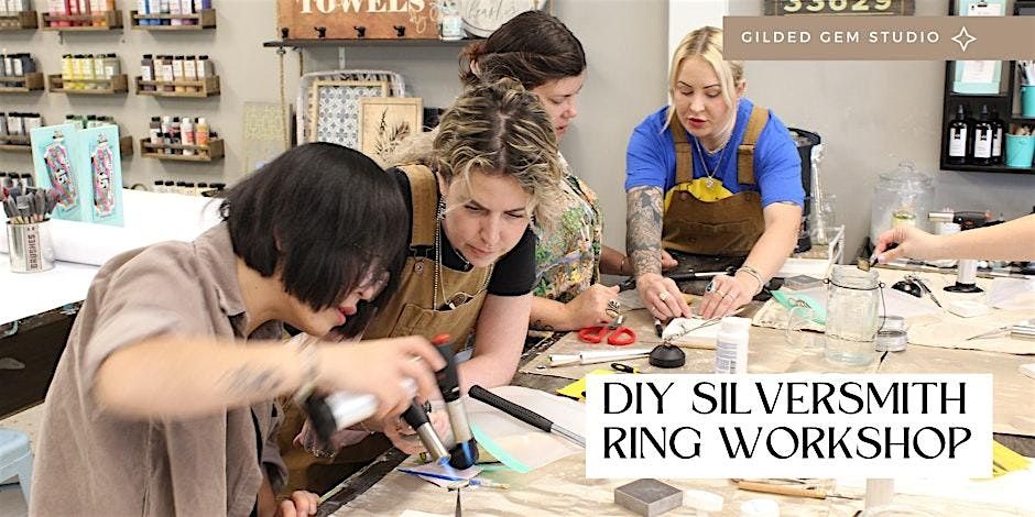 DIY Silversmith Ring Making Workshop - July 9th, 2024