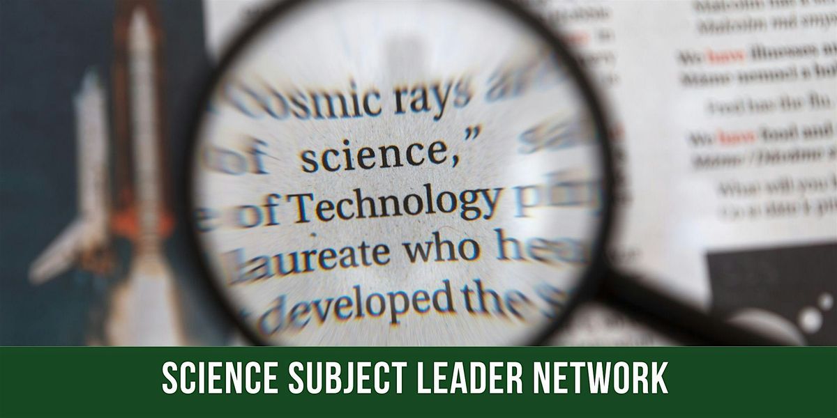 Cheshire Face to Face Science Subject Leader Network