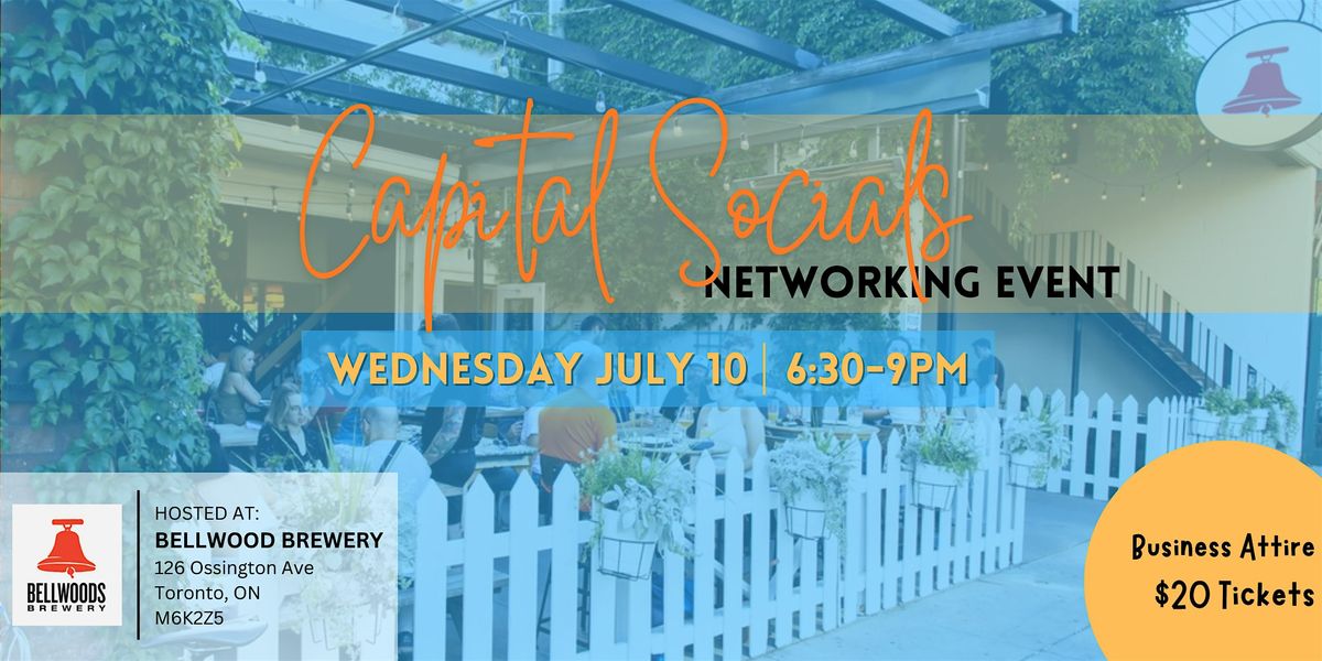 Toronto's Hottest Networking Event for Young Professionals-BellwoodsBrewery