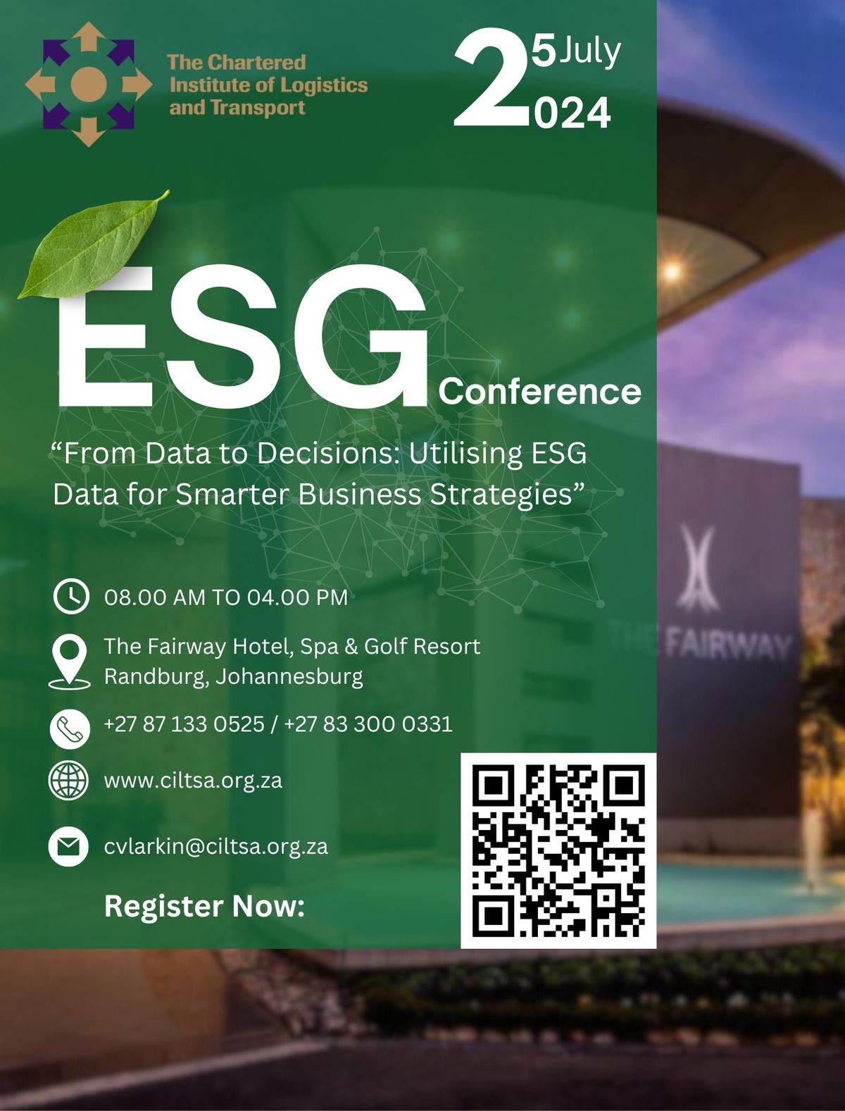 ESG Conference: "From Data to decisions: Utilising ESG Data for Smarter Business Strategies"