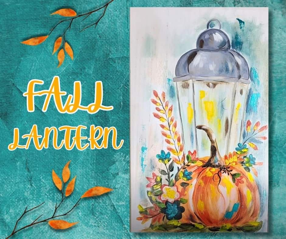 Fall Lantern (Kenna's Creative Canvas Studio) 