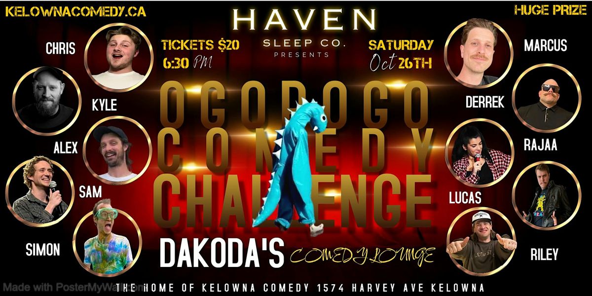 The Ogopogo Comedy Challenge presented by Haven Sleep Co