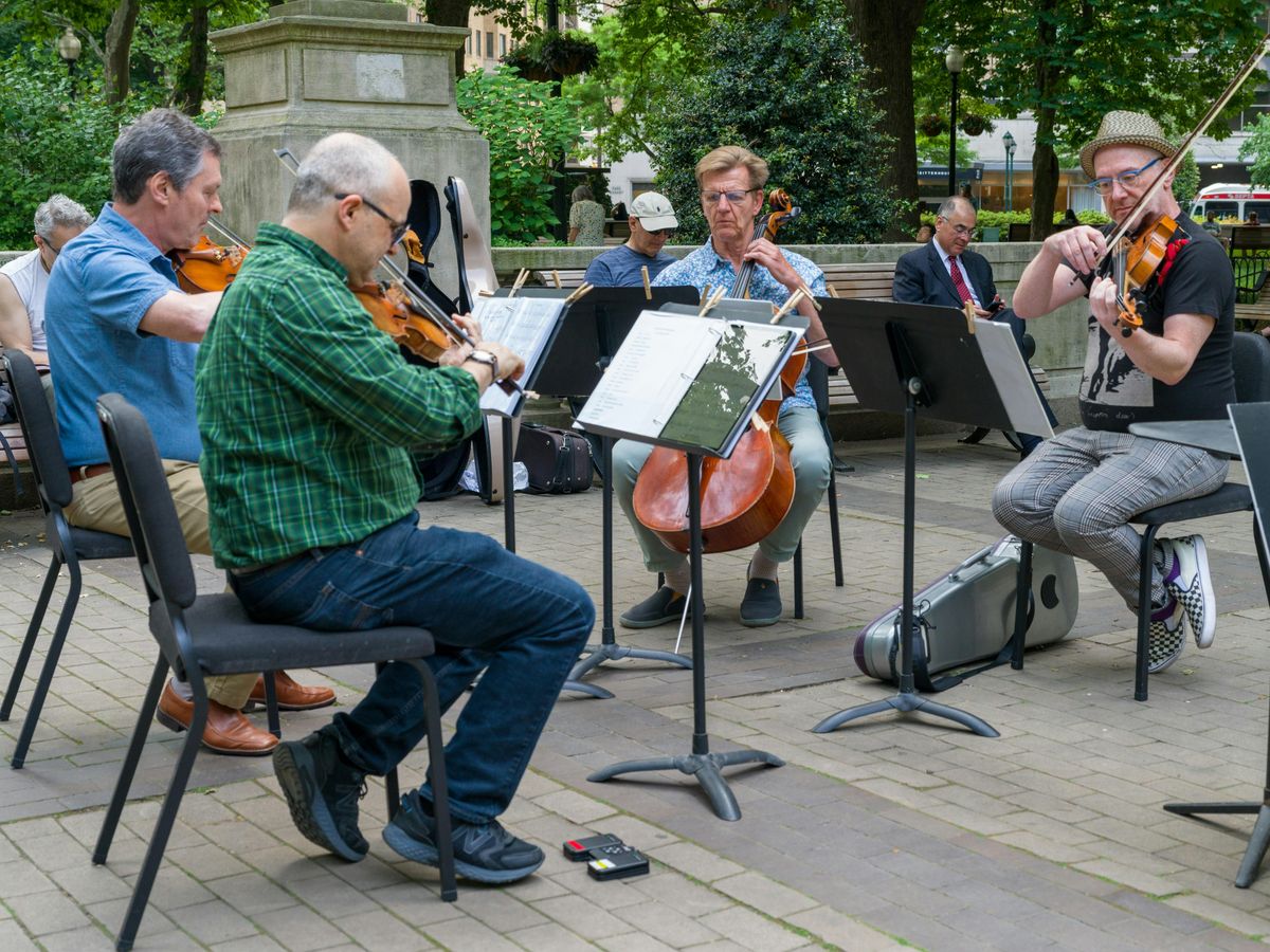 The No Name Pops Strings on Stage: "A Comprehensive Pops Evening"