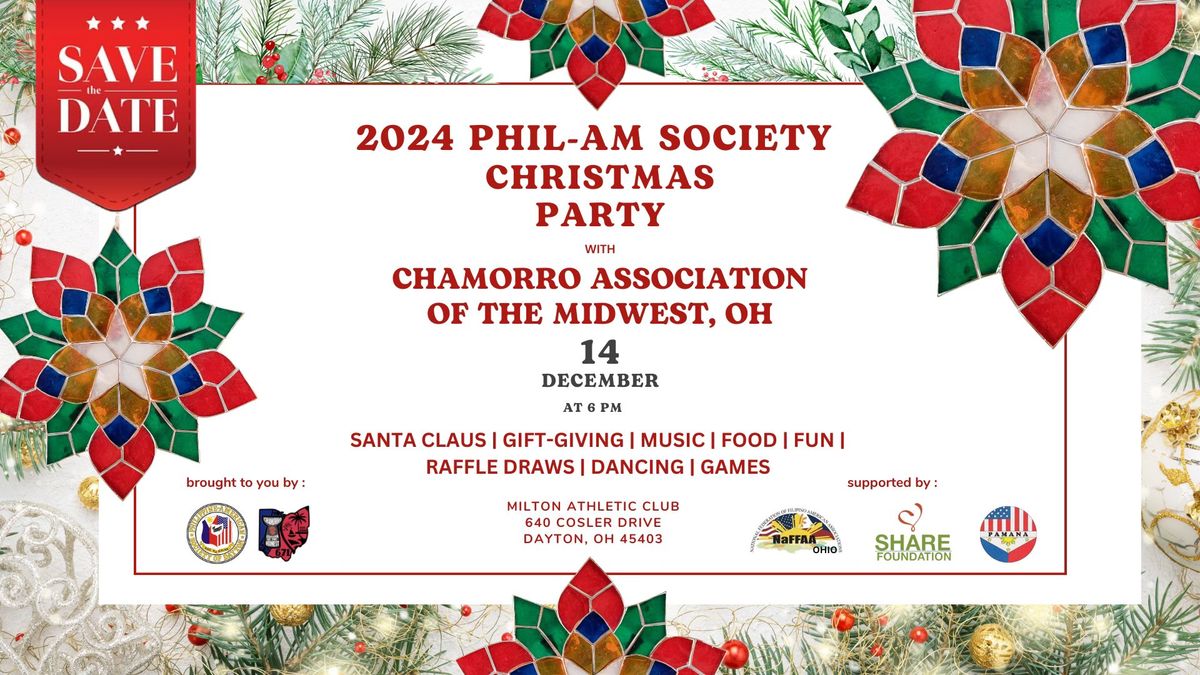 2024 Phil-Am Society Christmas Party with Chamorro Association of the Midwest, OH