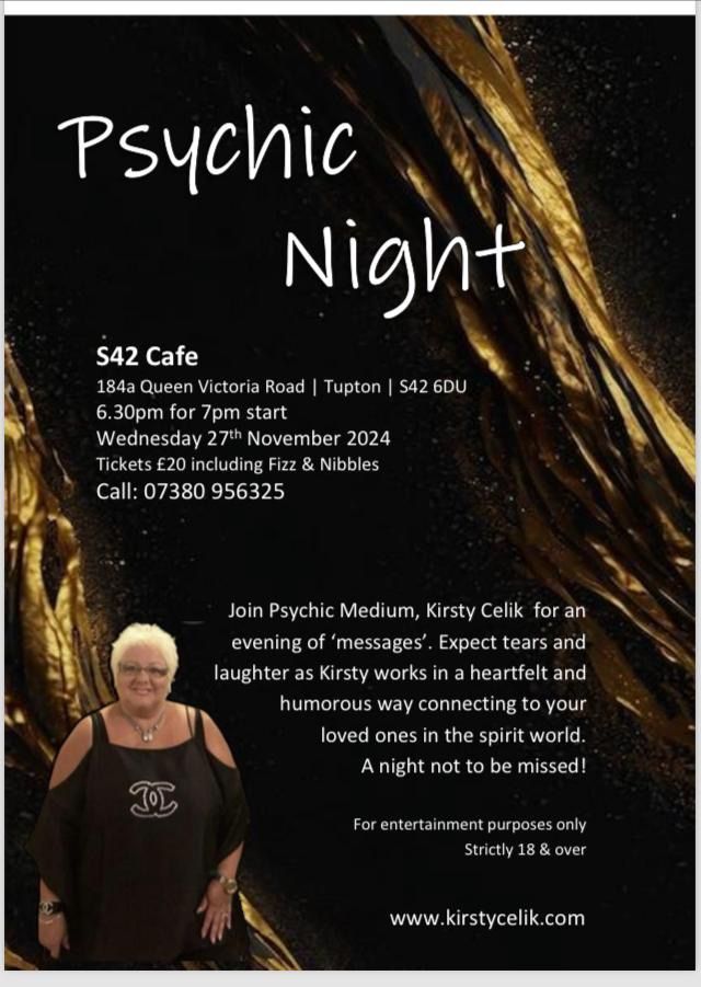 Psychic Night with Kirsty Celik