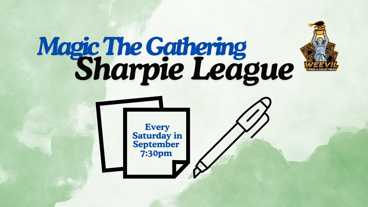 Weevil's Magic the Gathering Sharpie League 