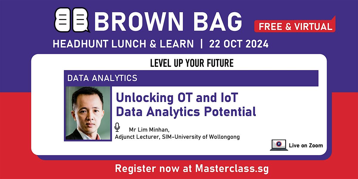 Brown Bag: Unlocking OT and IoT Data Analytics Potential (Virtual)