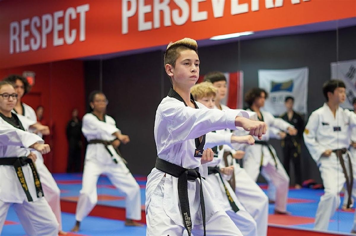 Free Taekwondo Class for Kids (Ages 6-12)