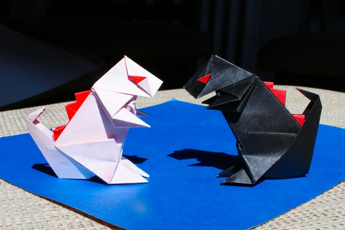 Godzilla Origami Workshop