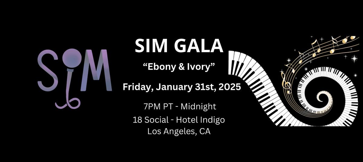 SIM Ebony & Ivory Gala