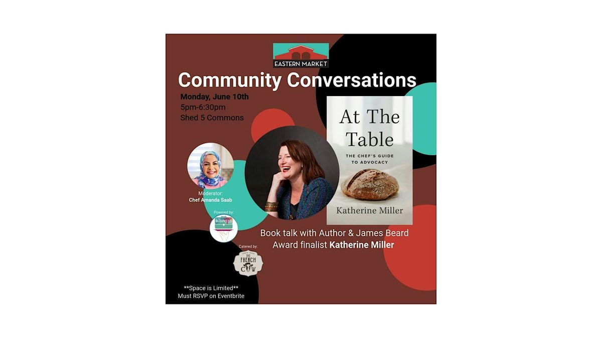 Community Conversations: A Seat at the Table with Katherine Miller