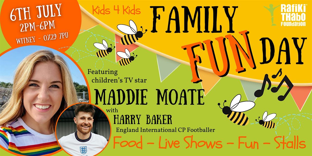 Family Fun Day featuring Maddie Moate
