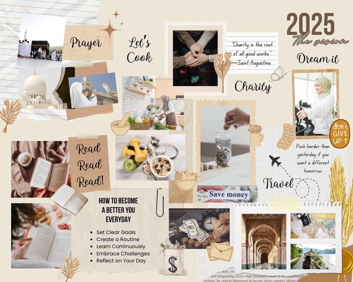 2025 Vision Board and Prayer Board Workshop 