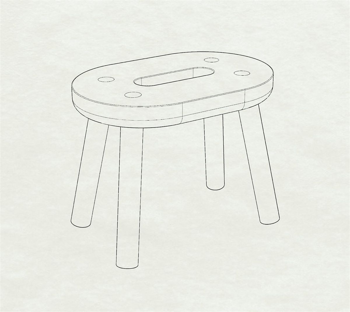 Make a Wooden Milking Stool!