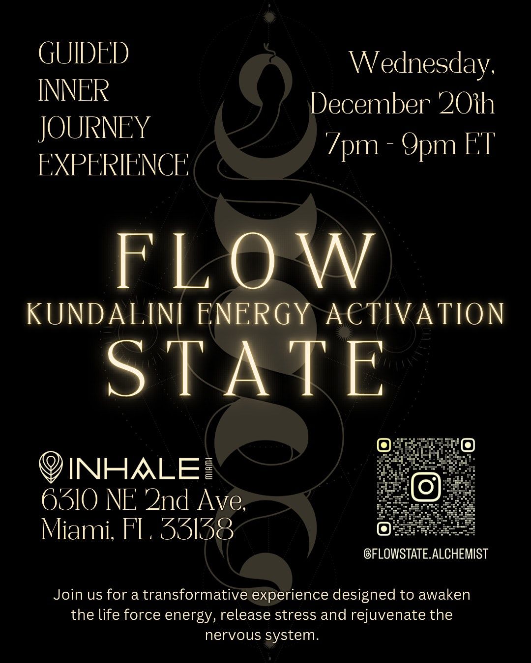 Flow State Kundalini Life Force Energy Activation Guided Experience