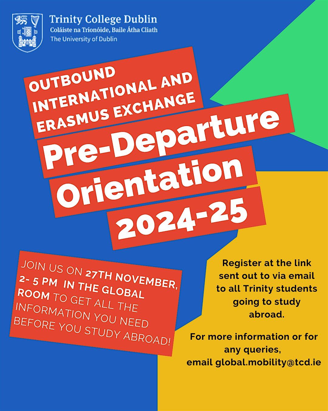 Pre-Departure Orientation: Hilary Term 2024\/25