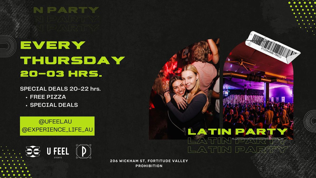 LATIN PARTY EVERY THURSDAY @ PROHIBITION