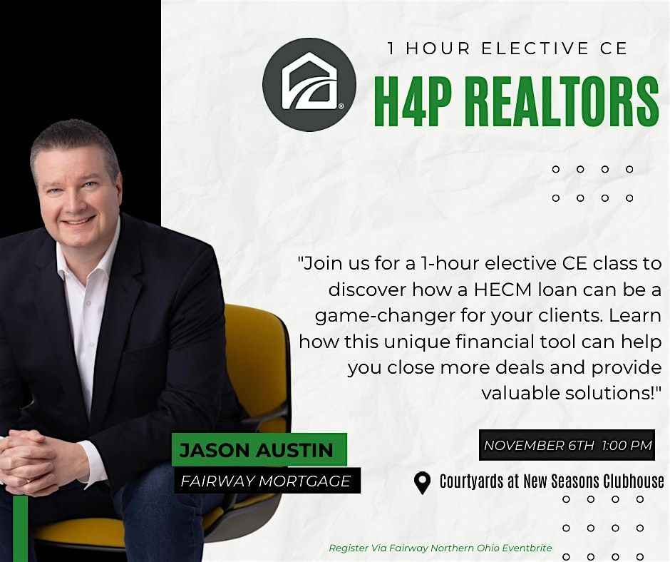 HP4 Lunch & Learn 1 HR Elective CE with Jason Austin