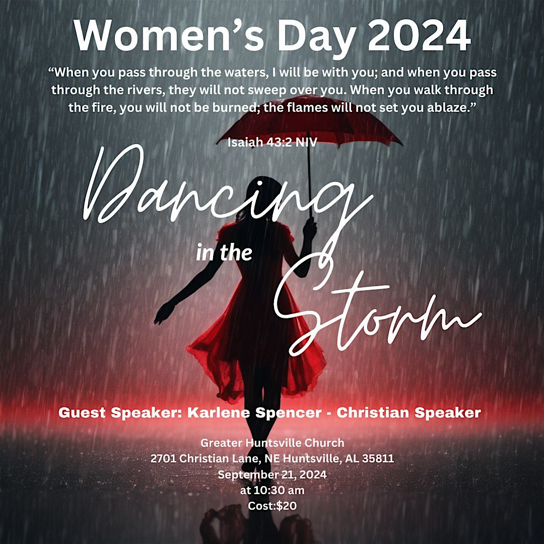 Women's Day 2024, "Dancing in the Storm."