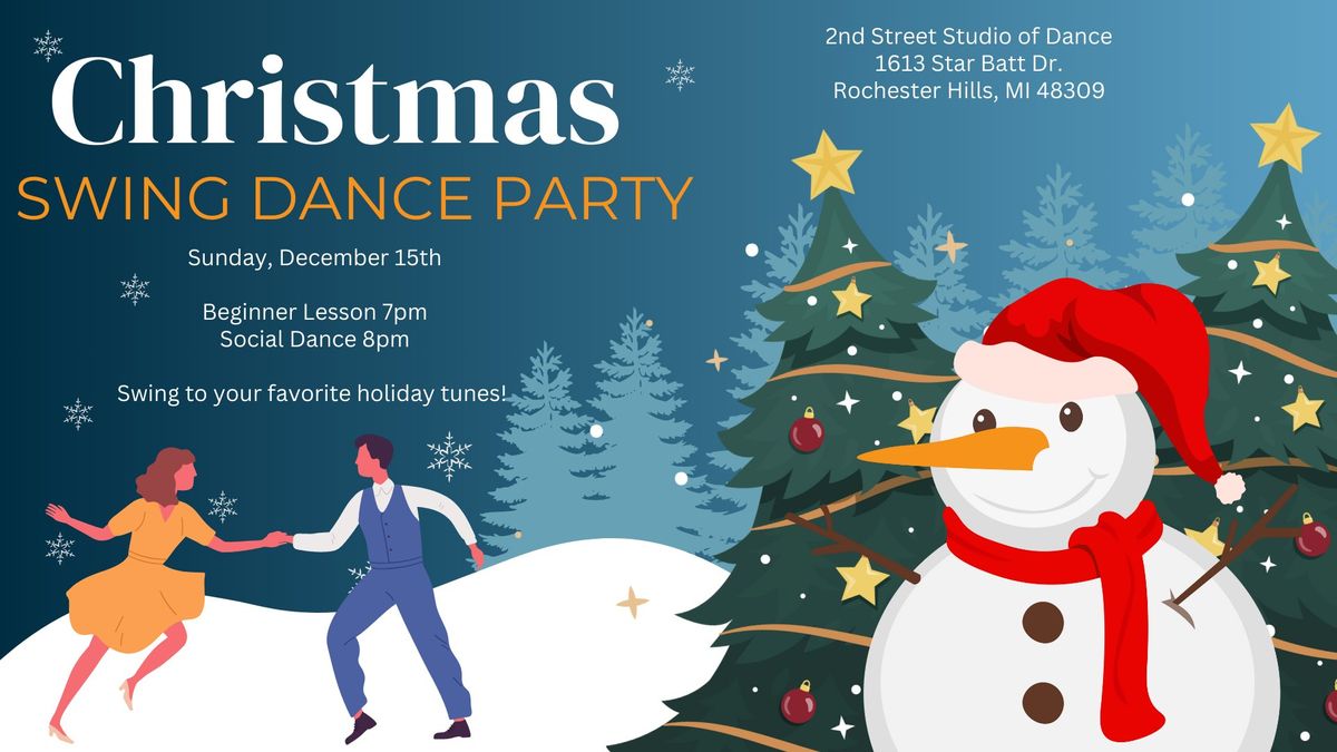 Christmas Swing Dance Party