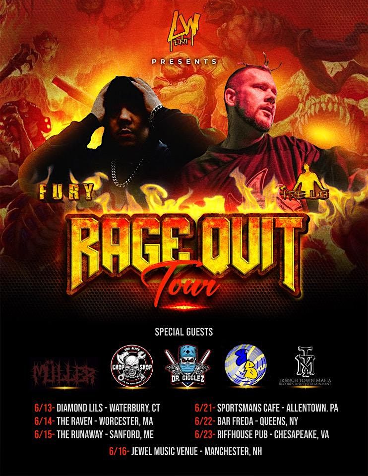 FURY \/ TRE LB- RAGE QUIT TOUR (ALLENTOWN)