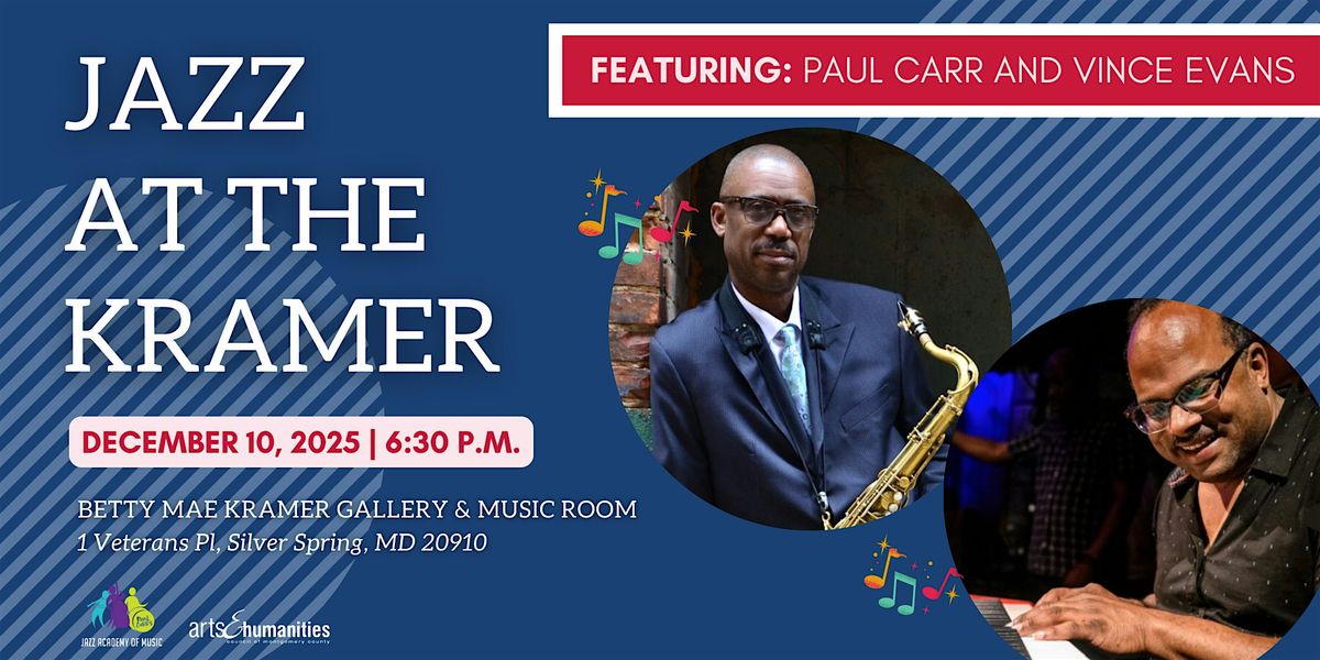 Second Wednesdays: Jazz at the Kramer