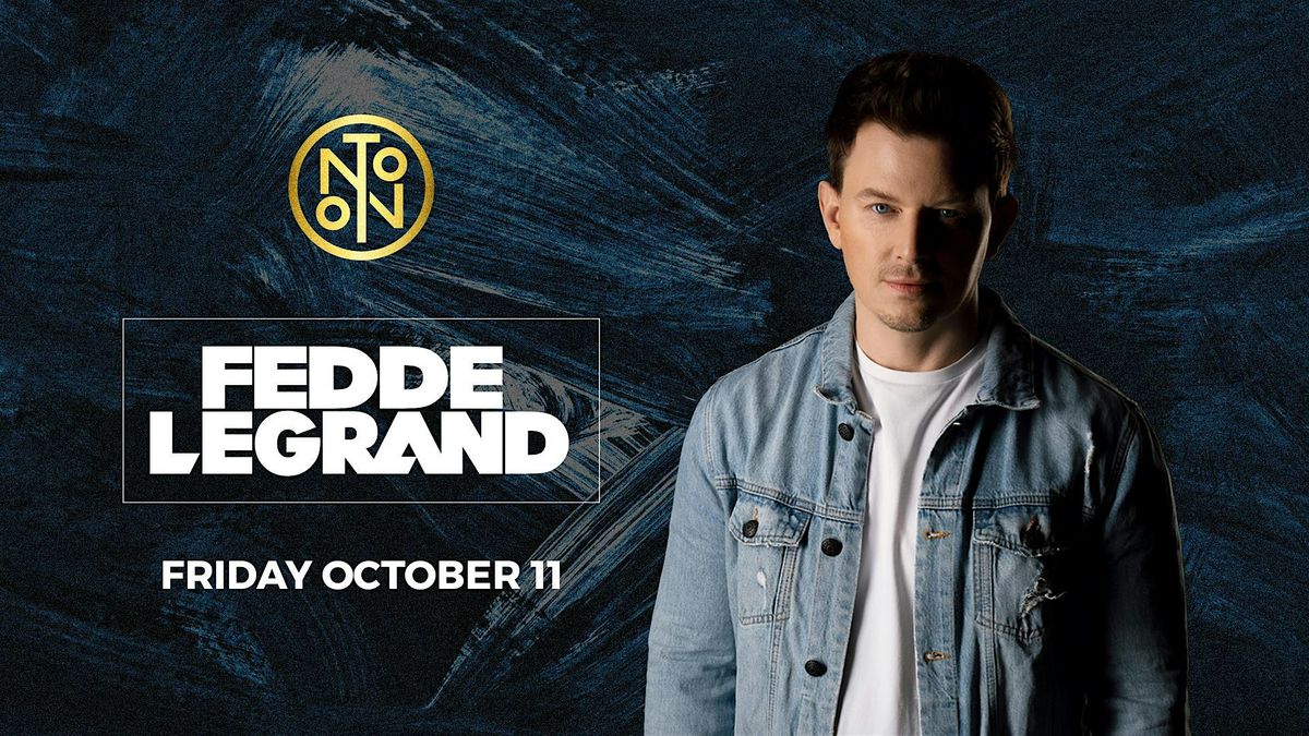 Fedde Le Grand @ Noto Philly October 11