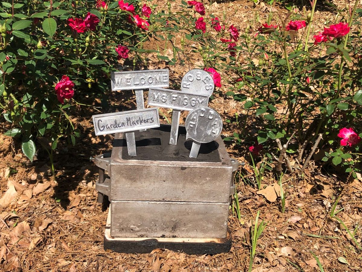 Class: Beginners Casting: Garden Markers