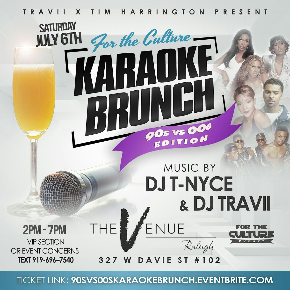 For The Culture::Karaoke Brunch \u201c90s vs 00s Edition\u201d