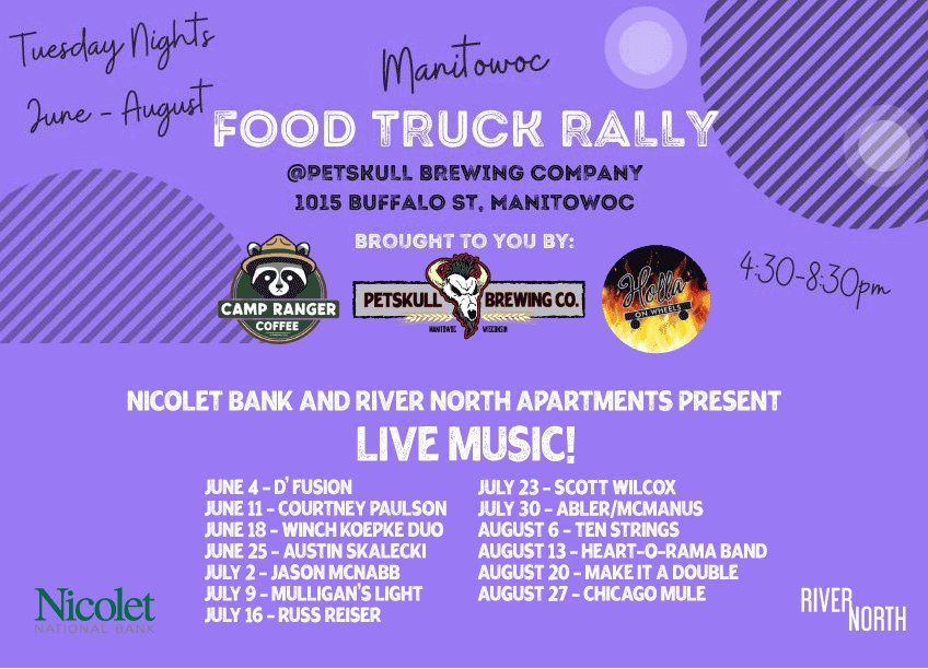 Manitowoc Food Truck Rally!