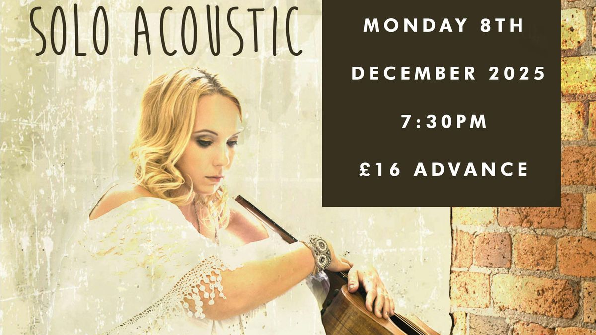 Chantelle McGregor (Solo Acoustic)