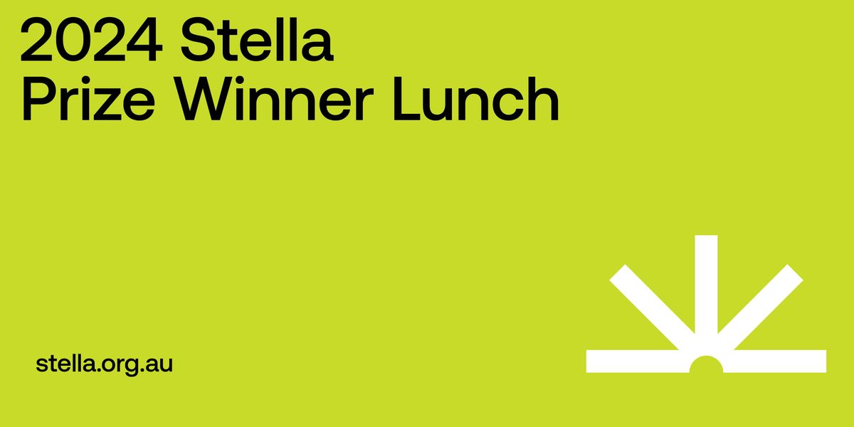 2024 Stella Prize Winner Lunch