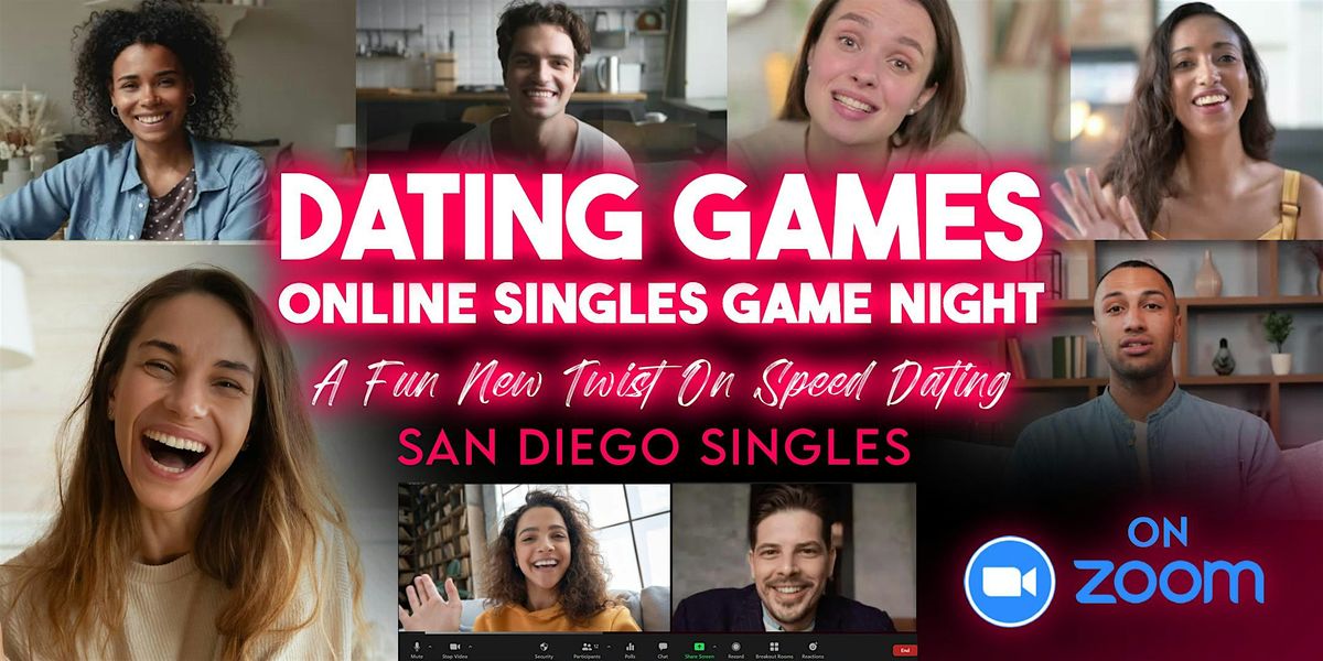 San Diego Dating Games: Online Singles Event - A Twist On Speed Dating