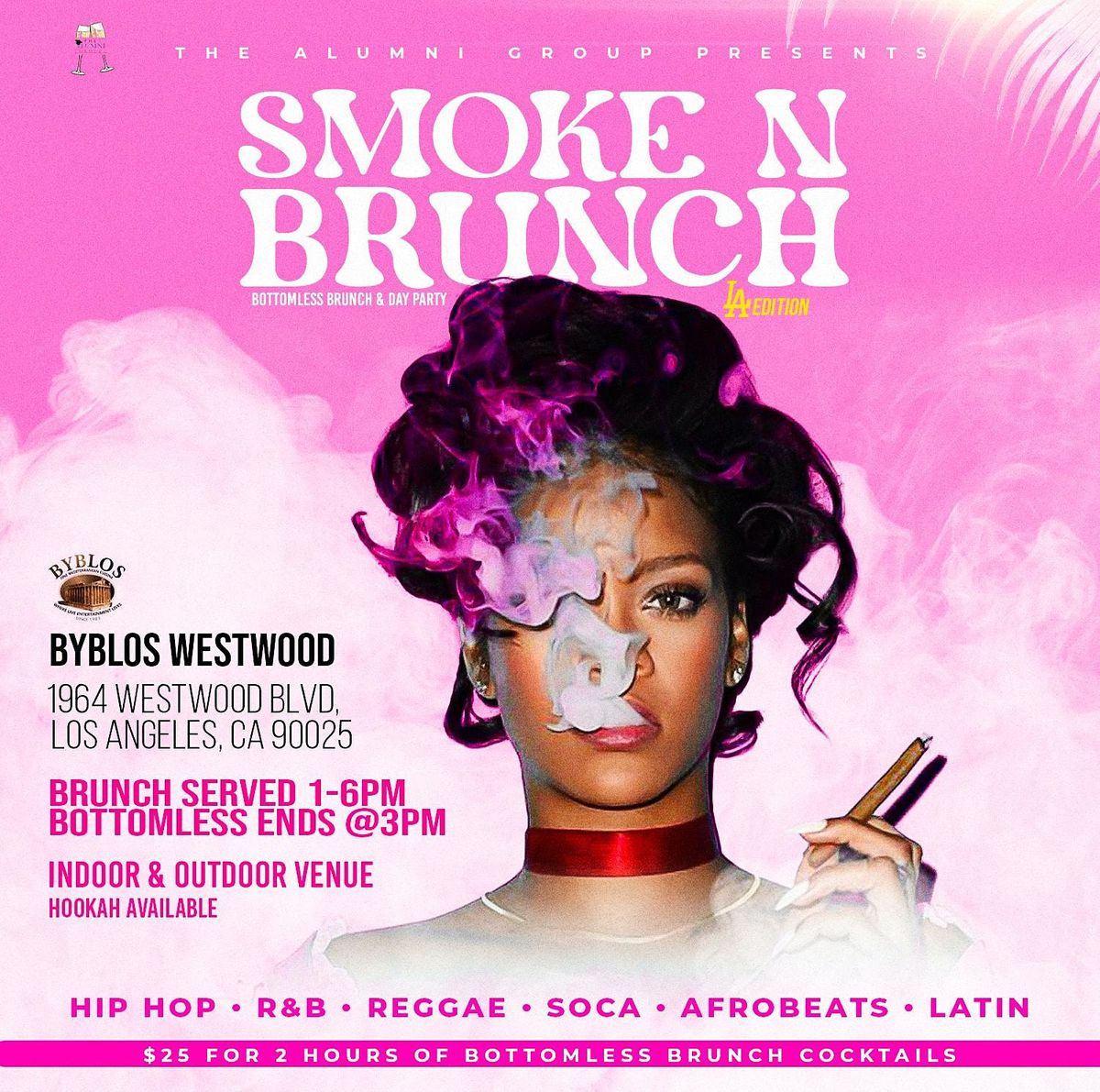 Smoke & Brunch - L.A. Bottomless Brunch & Day Party