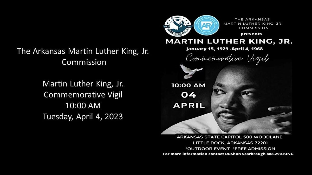 2023 Martin Luther King, Jr. Commemorative Vigil, Arkansas State