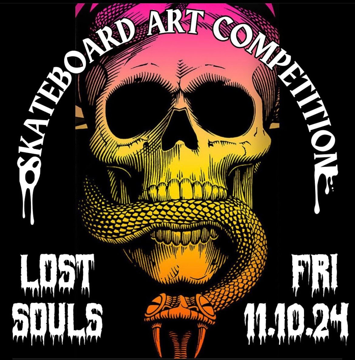 Skateboard art competition @ Lost souls Terrigal 