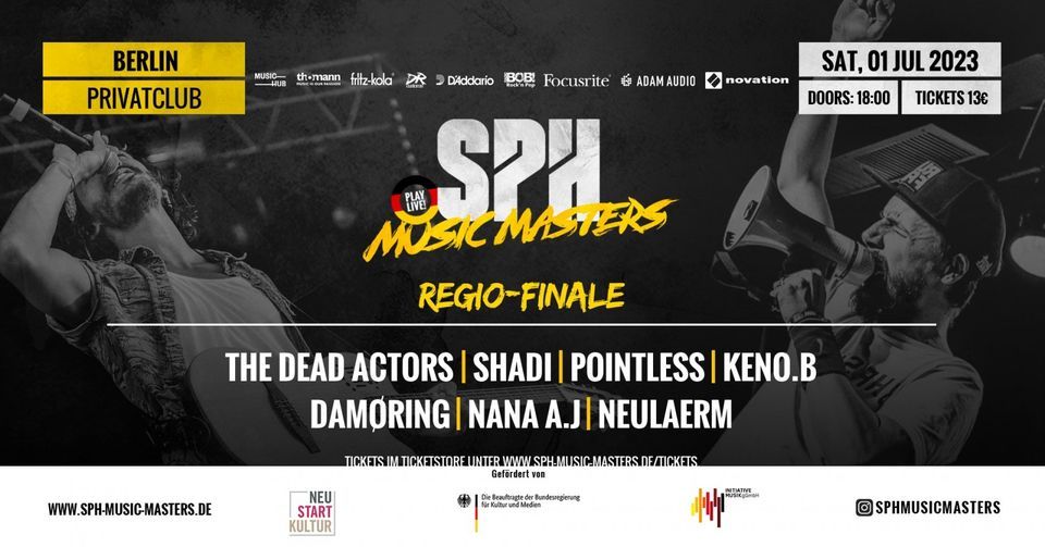 SPH Music Masters Regio-Finale \/\/ Berlin