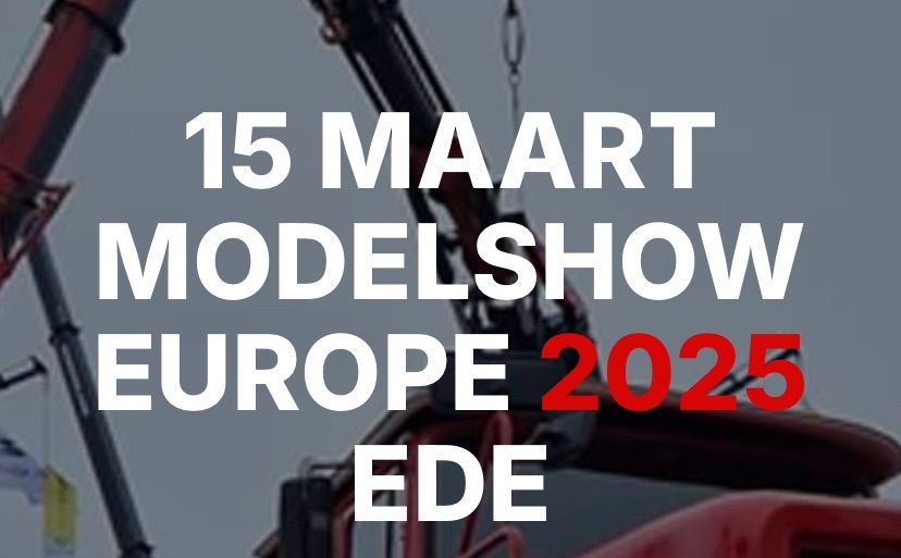 Show tafel op Modelshow Europe