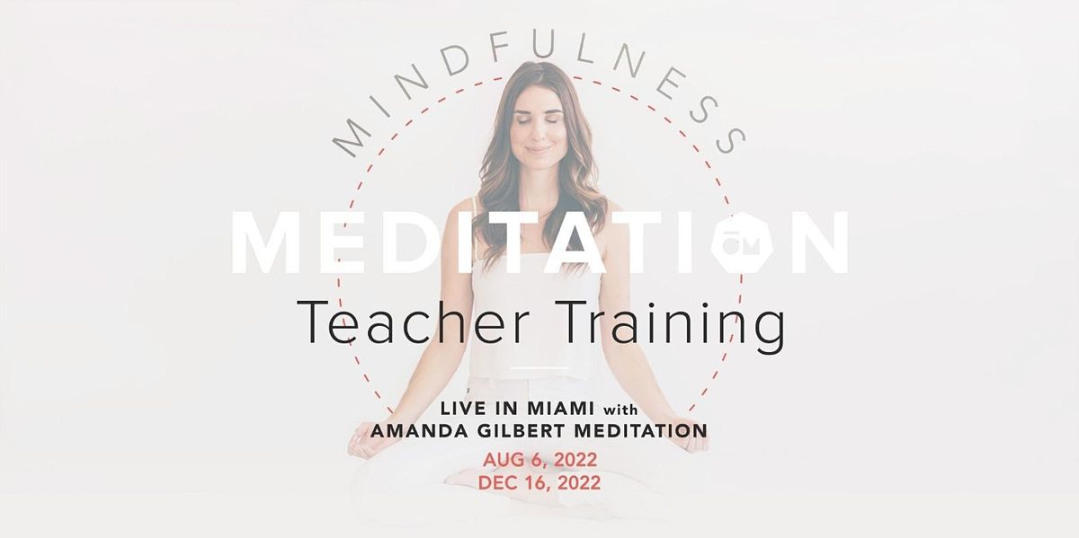 Meditation Teacher Training Info Session