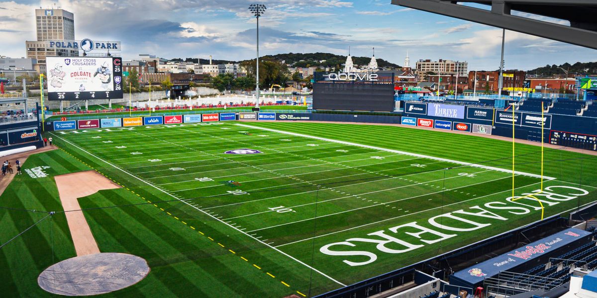 Parking Harvard Crimson at Holy Cross Crusaders Football