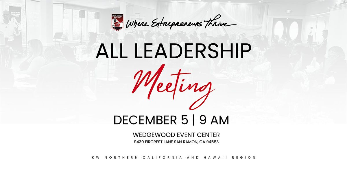 Regional Leadership Meeting - December 2024