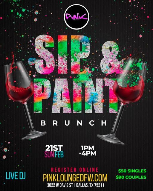 Sip & Paint Brunch