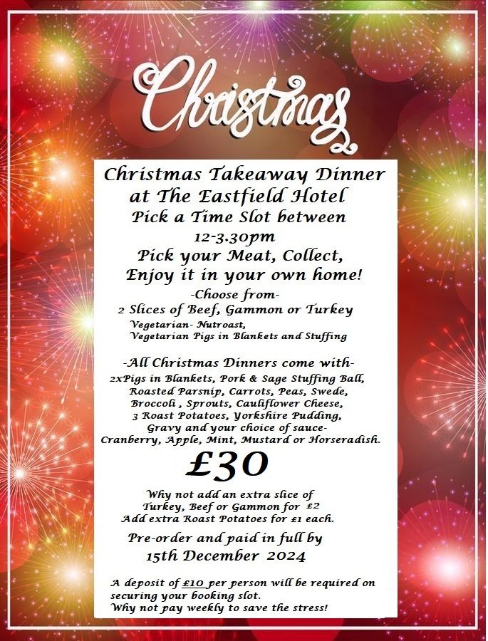 Christmas Takeaway Dinner