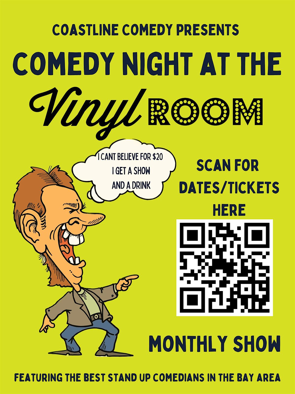 Comedy Night at the Vinyl Room