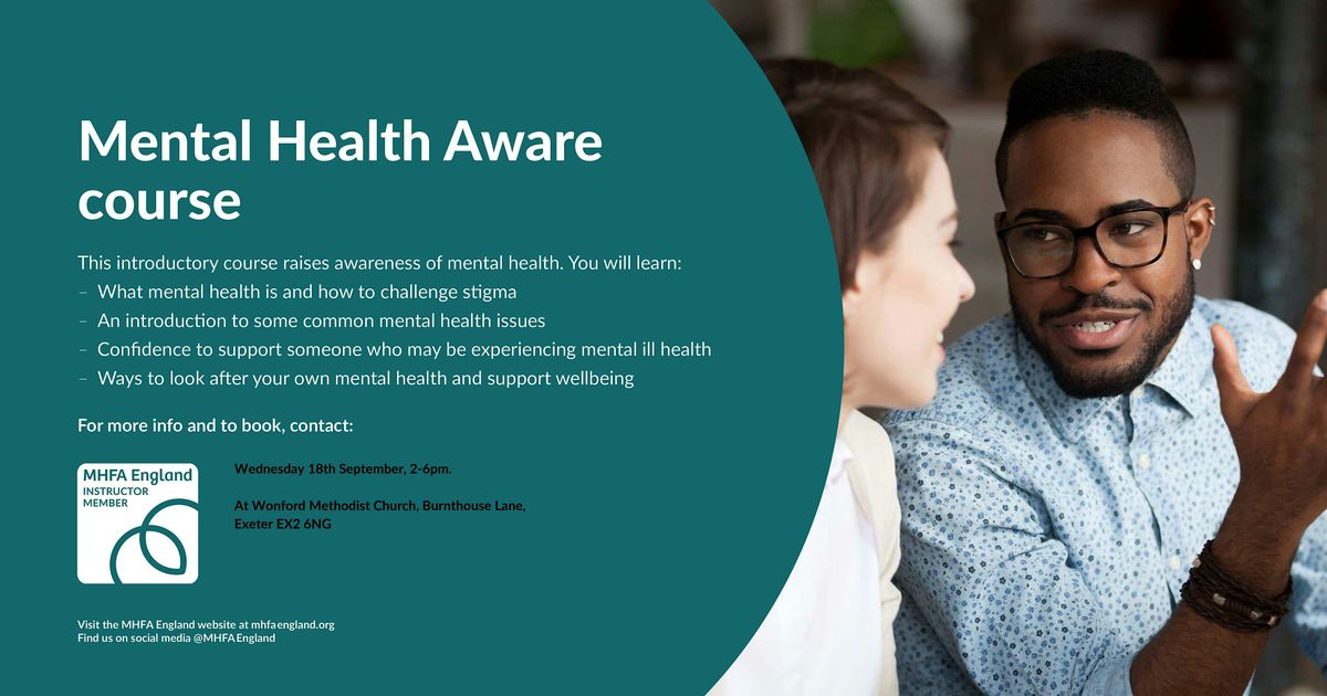 IN-PERSON Adult Mental Health Aware