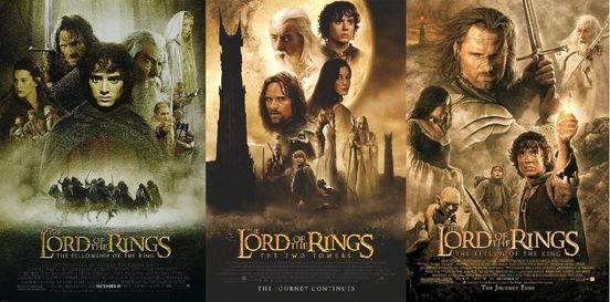 LORD OF THE RINGS TRIPLE FEATURE