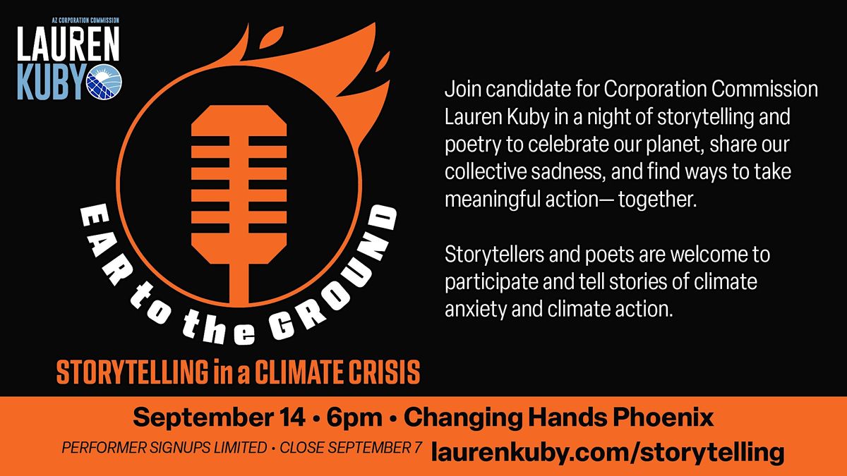 Ear To The Ground: Storytelling in a Climate Crisis